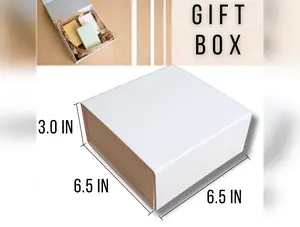 Magnetic Gift Box- White 