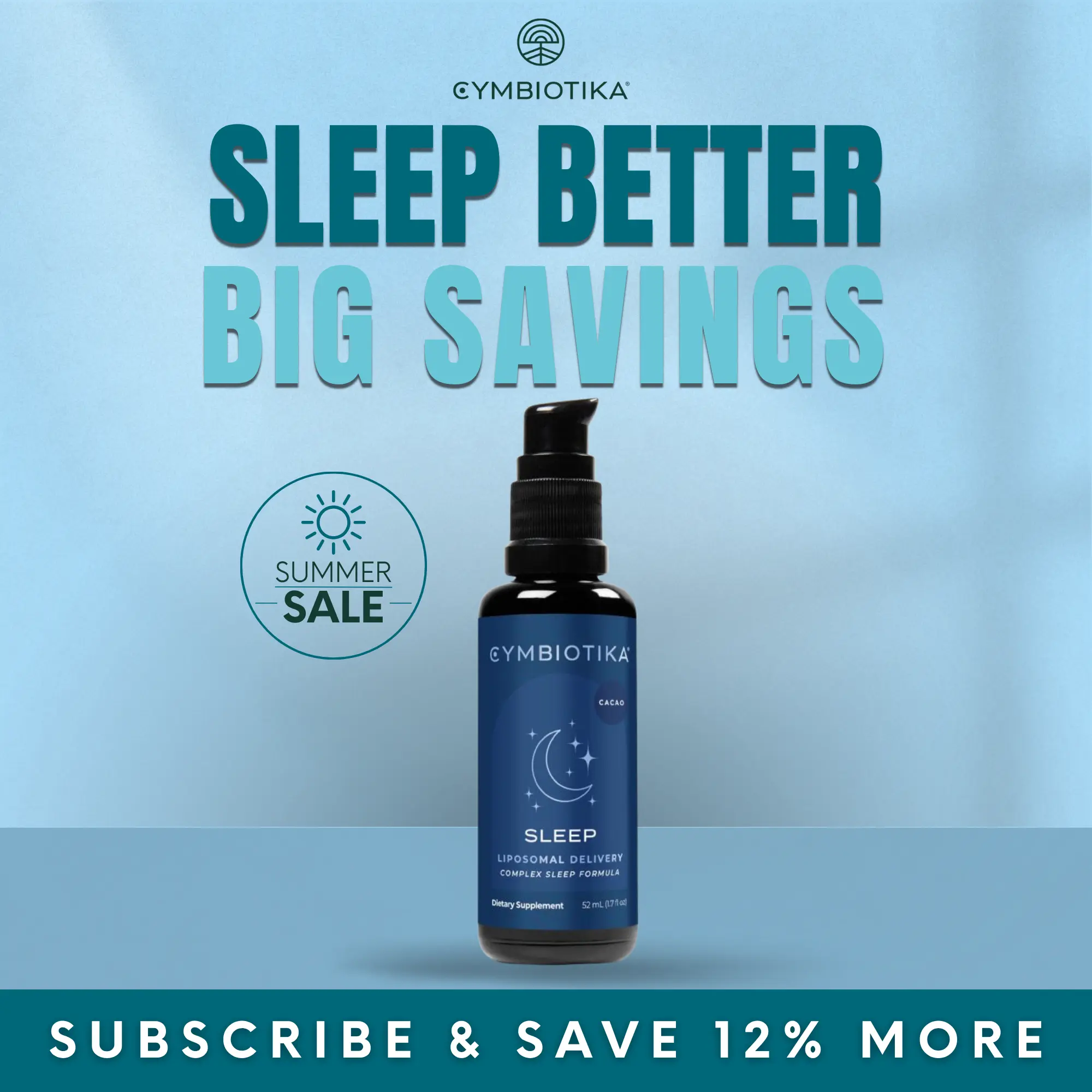 Liposomal Sleep Formula | 12 Pumps | Deep Sleep & Relaxation | Stress Relief & Recovery | Vitamin D3+B6+B5