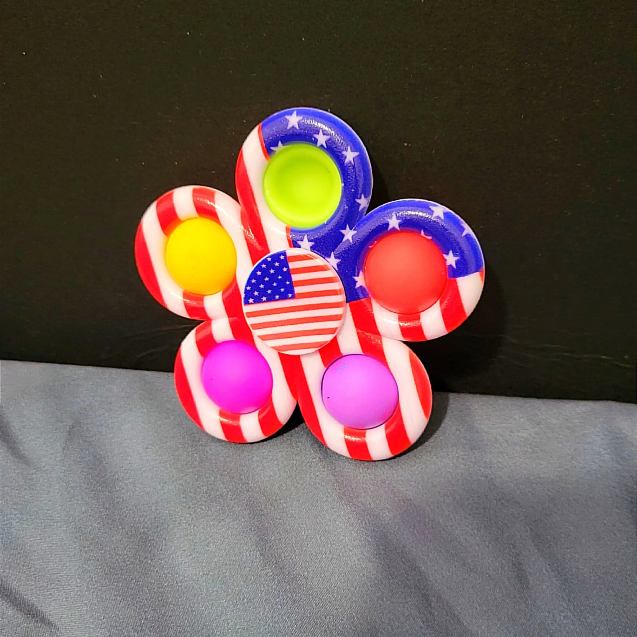 #2 Colorful Bubble Fidget Spinner ADHD Stress Anxiety Children's ADHD