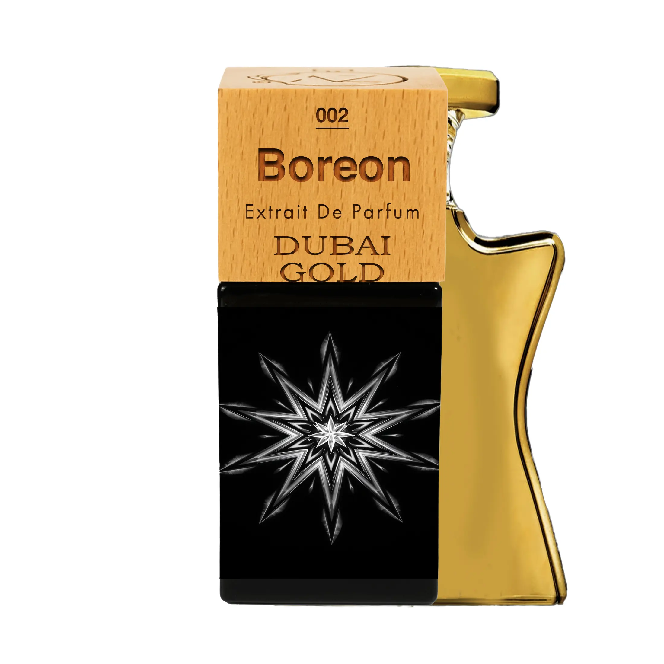 Boreon N°02 | Brandy, Saffron, Bitter Orange,  Cedar, Guaiac Wood, Ginger; Sandalwood, Amber, Musk, Patchouli. Home fragrance