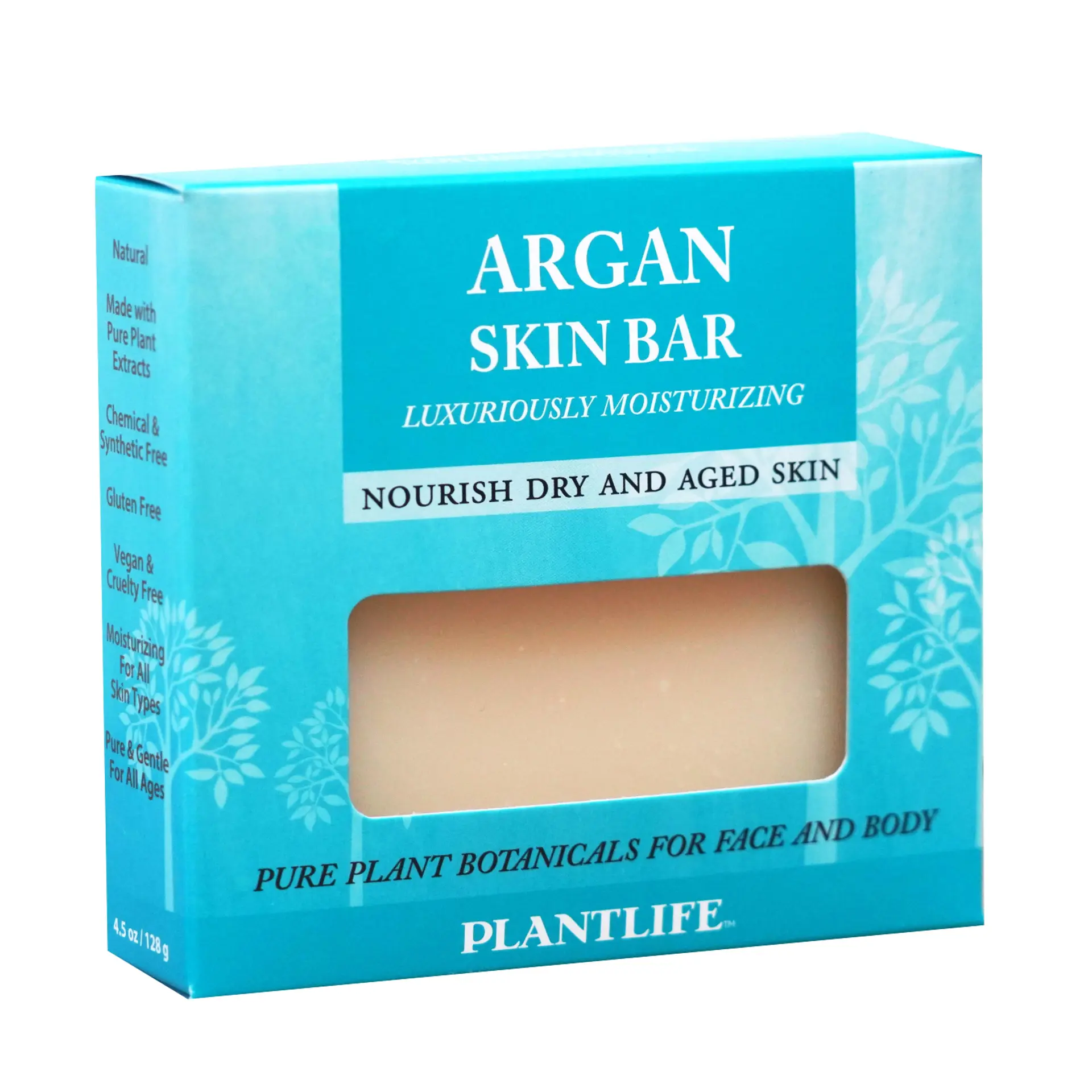 Plantlife Argan Skin Bar – Luxurious Nourishing Botanical Soap Handmade & Plant-Based
