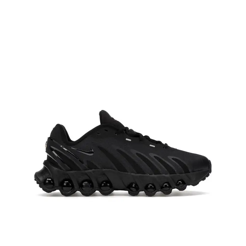 Nike Air Max Dn8 Black Anthracite (GS) Running Shoes for Big Kids, Full-Length Dynamic Air Cushioning, Lightweight Breathable Mesh Upper, Durable Rubber Outsole, Everyday Athletic Sneakers, Black/Anthracite HF7310-002