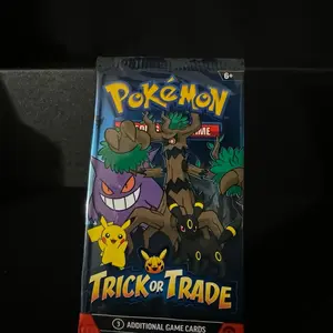 Sealed Pack of Pokemon Trick or Trade Halloween