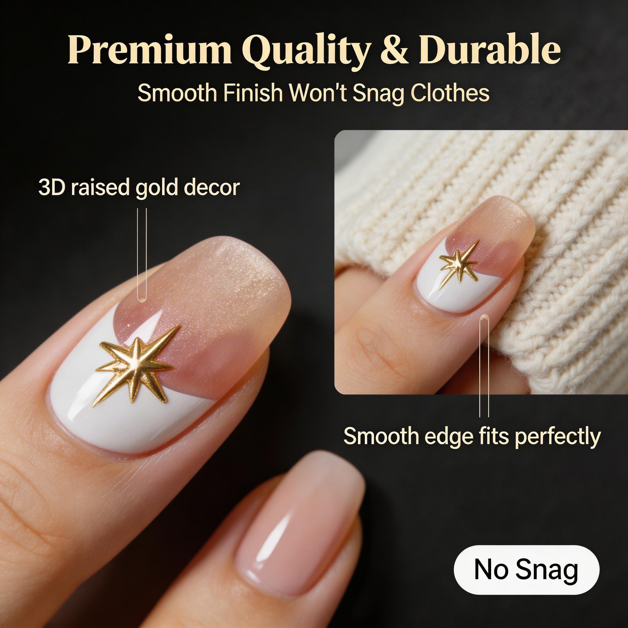 Nail art and nail piercing 3D shell