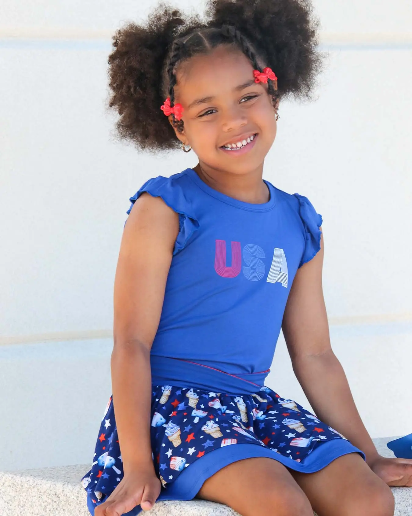 Franklin Flutter Sleeve Top