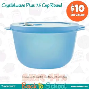 CrystalWave Plus Round 7½ Cup