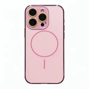 Minimalist Phone Case for 17 16 15 14 13 Pro Max 3 Camera Anti-Scratch Stylish Protection & Sleek Design Magsafe Available