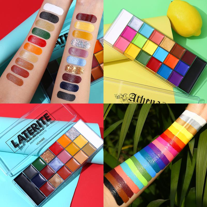 UCANBE Pro Body Paint Set – Ultra Pigmented Cream Colors for Festivals, Cosplay & Creative Looks