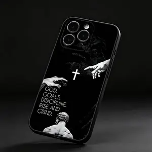 Christian Scripture Proverbs 12:1 Pattern Silicone Case, Shockproof & Anti-Scratch for iPhone 17 16 E 15 14 Plus 13 12 11 Pro Max Plus XS Max