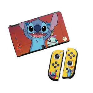 Disney Stitch Switch 2 OLED Soft Case with Cute Design & Split Protector for Nintendo Switch OLED Compatible Soft Material