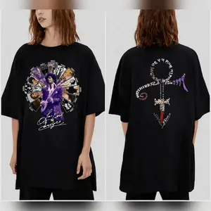 Prince Album Shirt Prince Fan Love Symbol T-Shirt Memory Purple Rain Tee Unisex Sweatshirt Hoodie Casual Street Co Hoodi Hoodied Everyday Cotton Hoodie