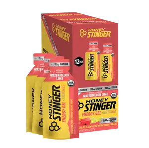 Watermelon Lime Electrolyte Energy Gel Box of 12