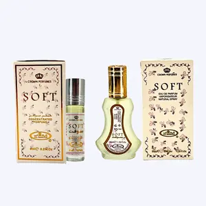 AL REHAB SOFT EAU DE PARFUM 1.15.FL.OZ & SOFT ROLL ON 0.17.FL.OZ - BEST FOR TRAVEL