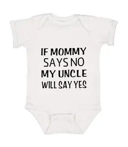 If Mommy Say No Onesie, Funny Baby bodysuit, Baby Item, Funny Baby Clothing, Baby Clothes