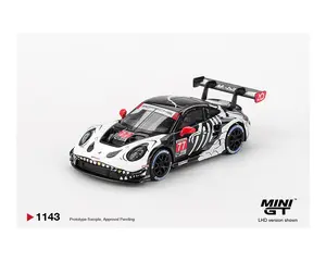 Mini GT 1:64 Porsche 911 GT3 R #77 AO Racing 2025 IMSA Petit Le Mans