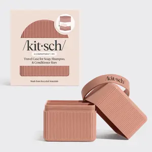 2-Compartment Travel Case - Terracotta