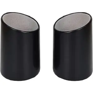 2 Pack Eyeglasses Holder PU Leather Glasses Stand Case Holder for Desks or Nightstands