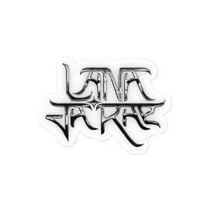 Lana Ja'Rae - Silver Logo Stickers