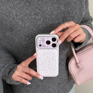 Floral Rabbit Case for Apple iPhone 17 Pro Max, Creative Fashion Phone Cover Protector, Stylish Protective Case for iPhone 16 Pro Max, Accessories