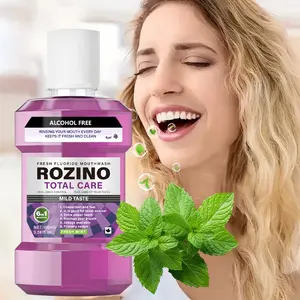 ROZINO Total Care Alcohol-Free Fluoride Mouthwash for Teeth Care - Mild Taste, 100ml, YIMEI Brand Gentle Oral Daily