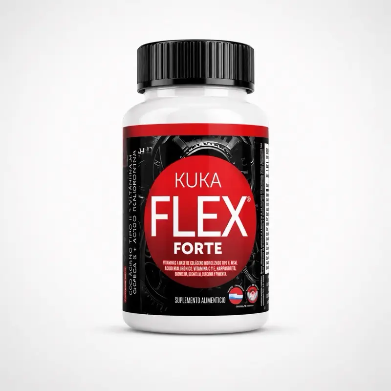 KUKA Flex Forte Joint Support Supplement Capsules – Collagen, Hyaluronic Acid & Omega 3 Formula for Mobility and Wellness