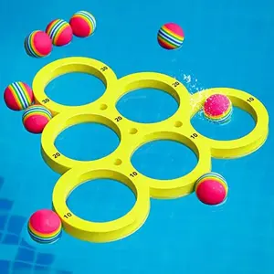 Swimming Pool Game Toy, 1 Set Floating Swimming Pool Game Toy, Water Sports Equipment for Summer, Swimming Pool Toy for Adults & Teens