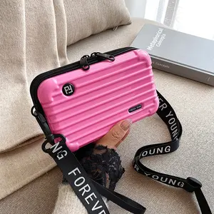 Women's Mini Luggage Crossbody Bag