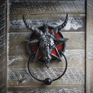Baphomet Door Knocker