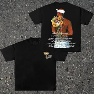 Dear Mama 2pac Graphic T-Shirt - Hip Hop Rap Tribute - Tee Vintage 90s Streetwear - 2Pac Fan Shirt Unisex Cotton Fitted Back Print - Gift For Fan - Unisex Tee