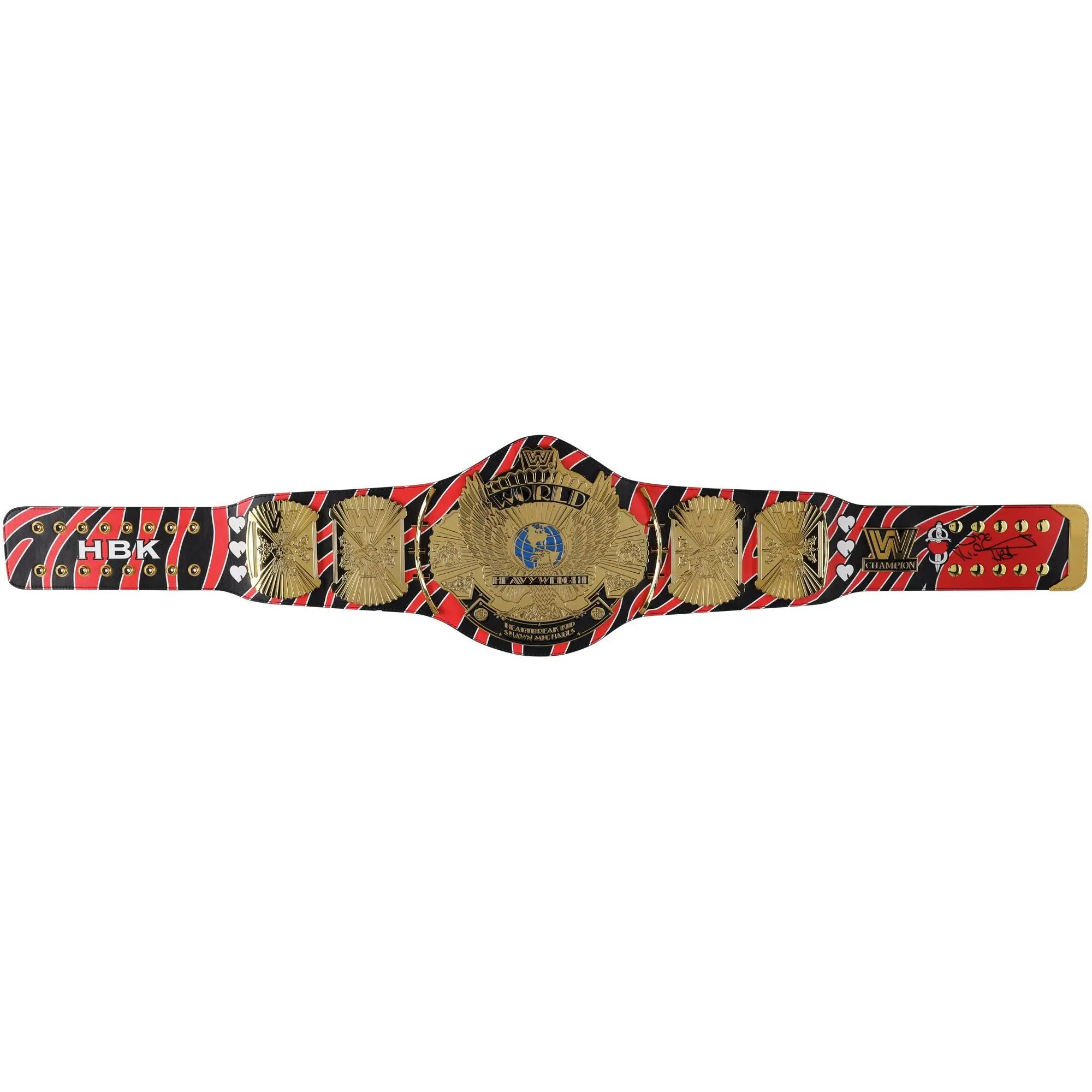 Shawn Michaels WWE Autographed Signature Series Replica Title Belt - Fanatics Authentic Certified