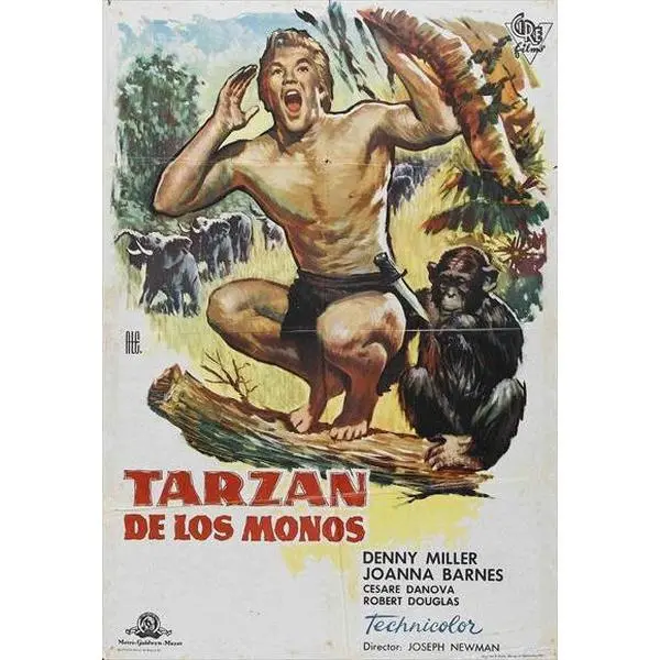Tarzan The Ape Man Movie Poster Print (27 x 40)