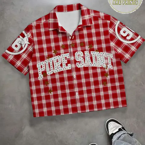 Men's American Street Style Short Sleeve Button Front Shirt, Casual Vibe Button Up Shirt, Summer Trendy Men's Clothing, Vintage Vacation Wear, Menswear, Beach Shirt, Casual Summer Streetwear, Summer Shirts