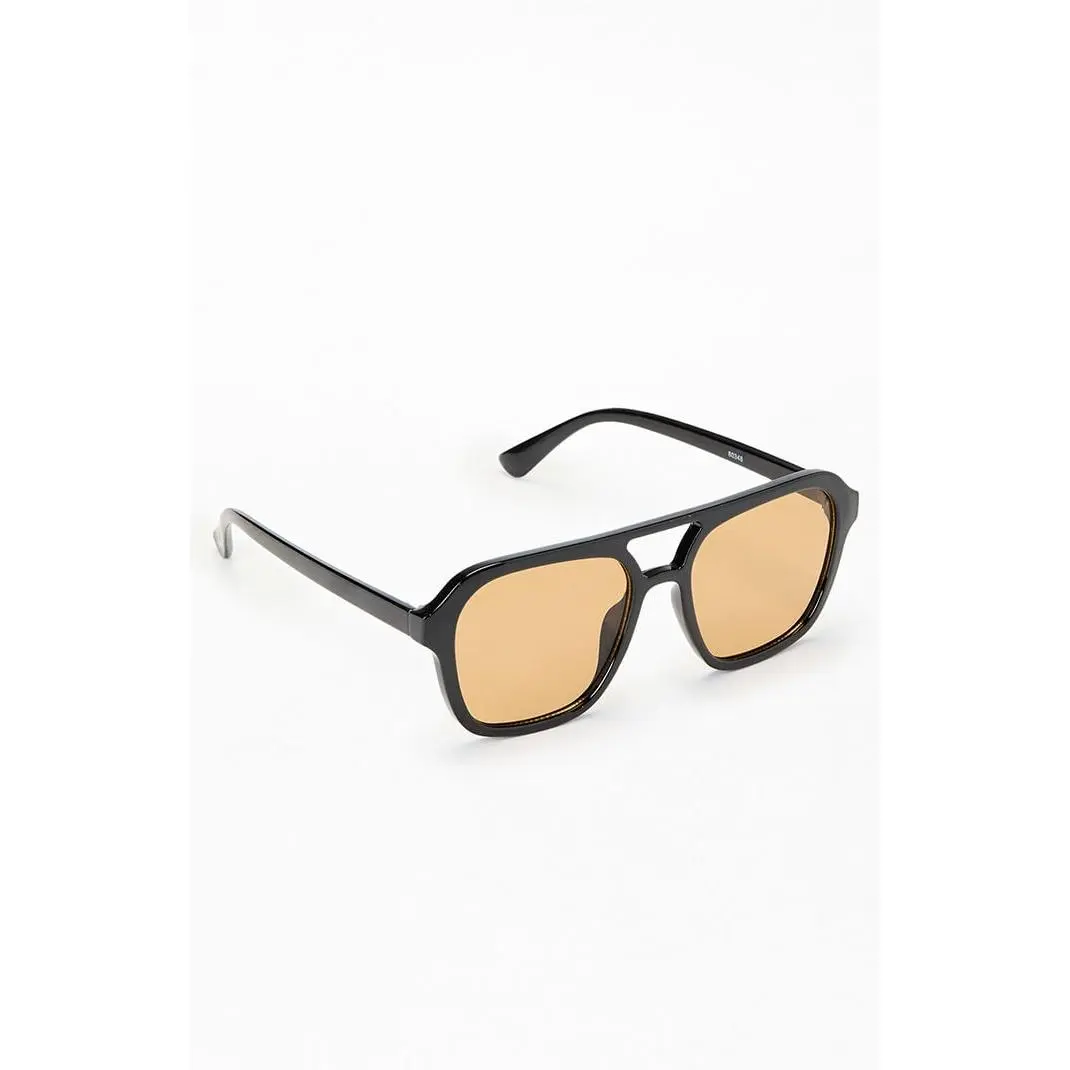 Pacsun Men's Black Aviator Sunglasses Pacsun Men's Black Aviator Sunglasses