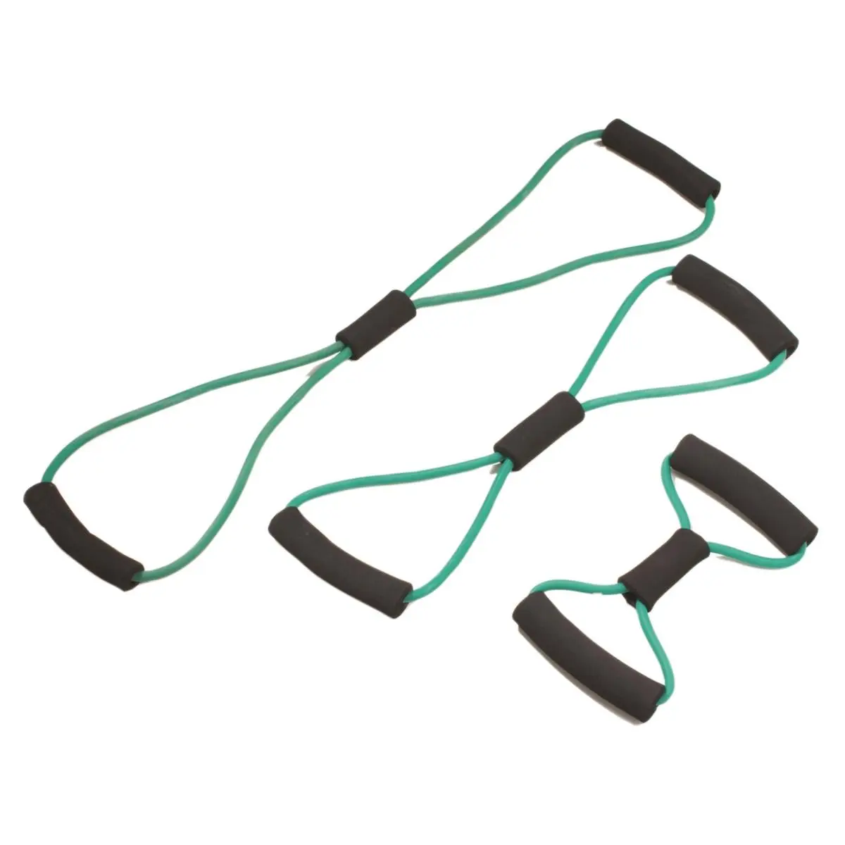 212 MAIN Cando Tubing Bowtie Exerciser - Green, 3-Pieces