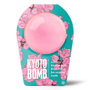 DA BOMB Kyoto Bath Bomb 7oz, Pink