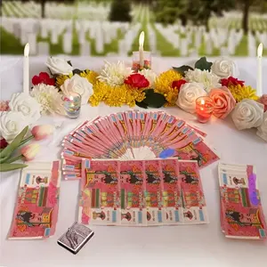 100 Sheets Traditional Chinese Ancestor Paper Money, Ideal for Funerals, Sacrifice, and Ancestral Worship, Bubble Bag Packaging