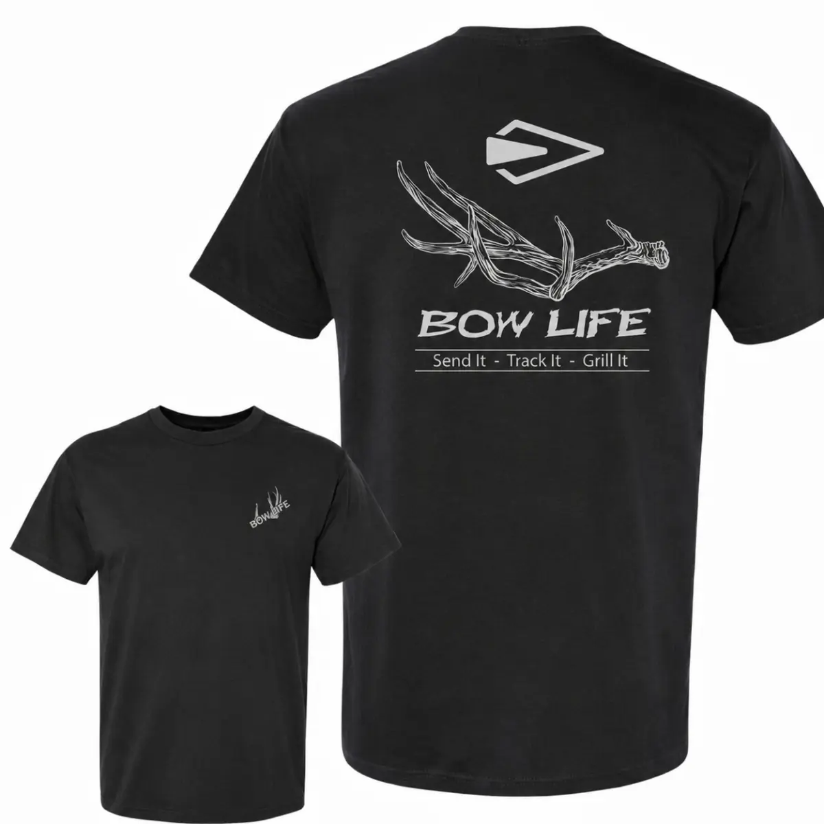Bow Life Antler Hunting Shirt, Deer Antler Bowhunter T-Shirt, Whitetail Hunting Graphic Tee, Archery Outdoor Unisex Shirt, Rustic Deer Hunting Tee, Hunting Gift for Men