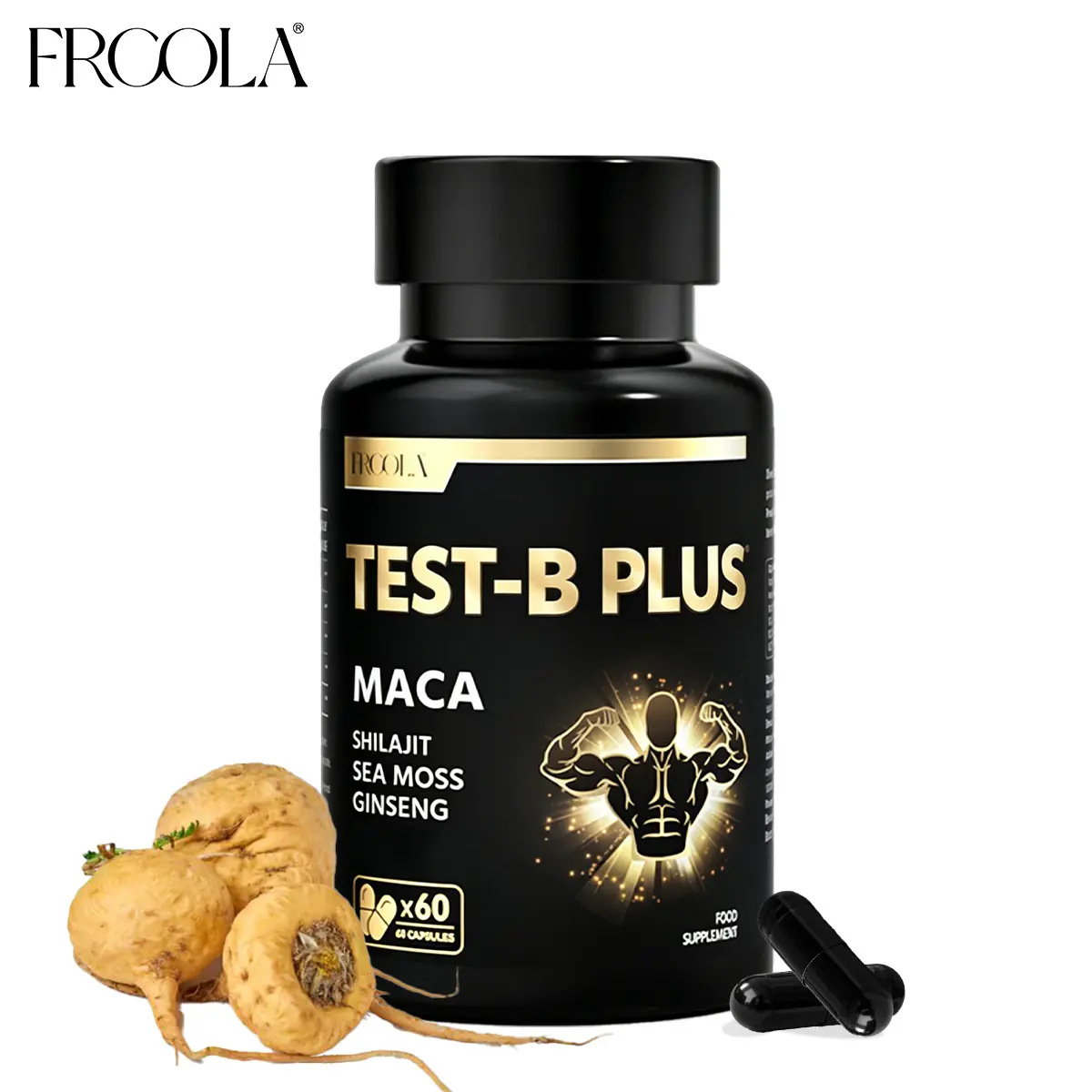 Frcola 4-IN-1 Maca Supplement Capsules
