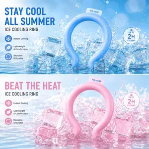 2026 New PCM Gradient Ice Collar, Customized Summer New Product PCM Ice Collar Cooling Collar