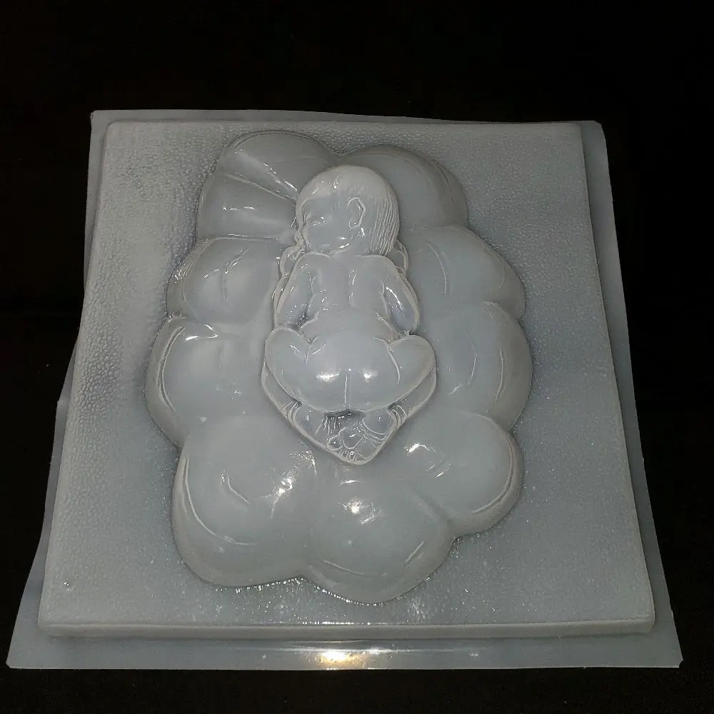 Baby laying Pillow Plastic Mold