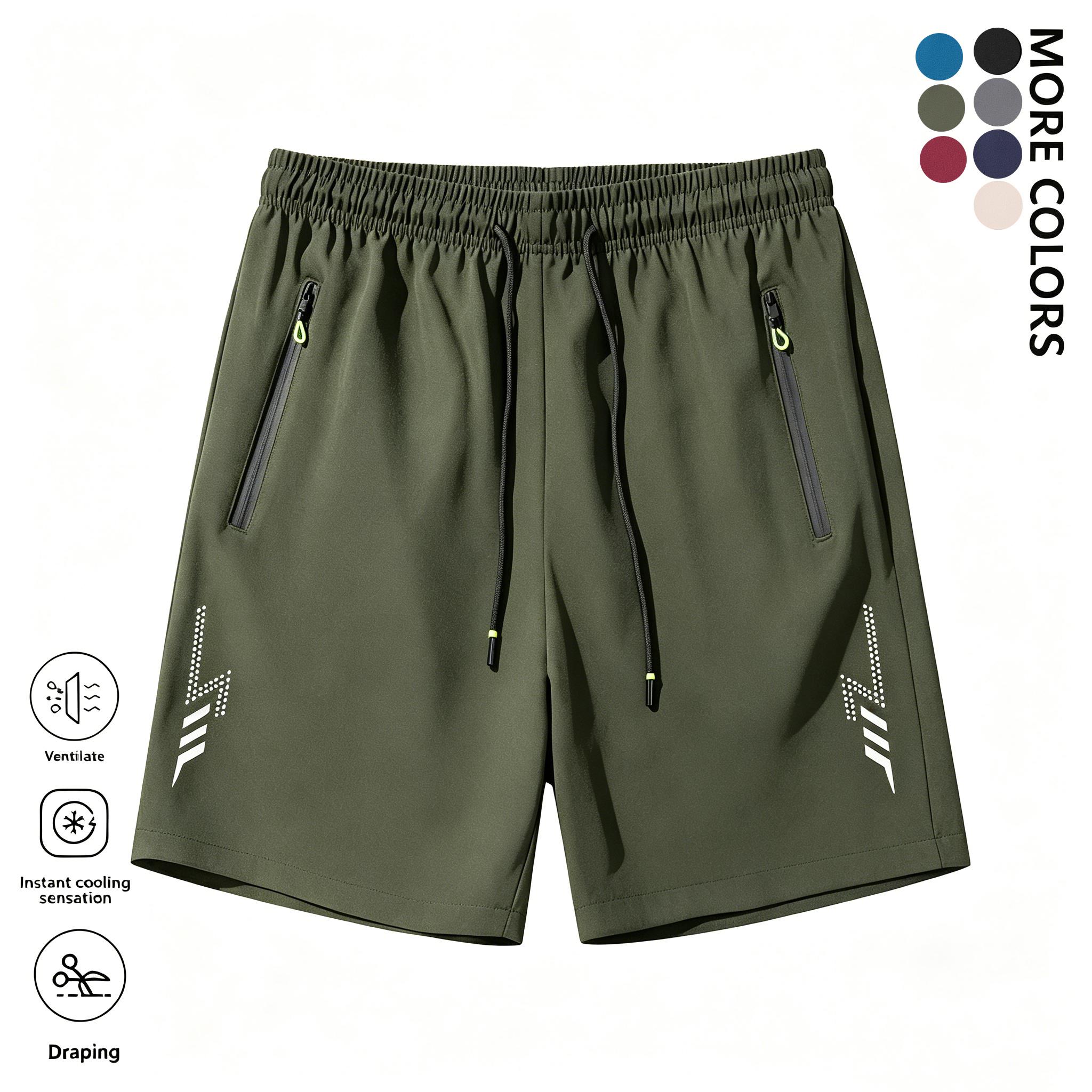 Men’s casual shorts suitable for outdoor running, workouts, and fitness wear. Loose, comfortable men’s shorts. Breathable men’s shorts—an essential piece for summer. Casual, trendy fashion shorts that can also be worn for friend gatherings and meals.