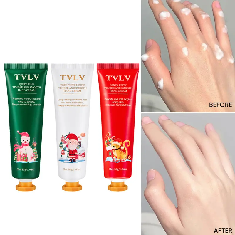 Natural Plant Extract Hand Cream, Nourishing And Hydrating For Rough Barbs, Fast Absorbing Non Greasy For Soft And Delicate Hands, Moisturizing
