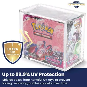 TCG PROTECTORS: Premium Pokémon Booster Box Acrylic Display Case