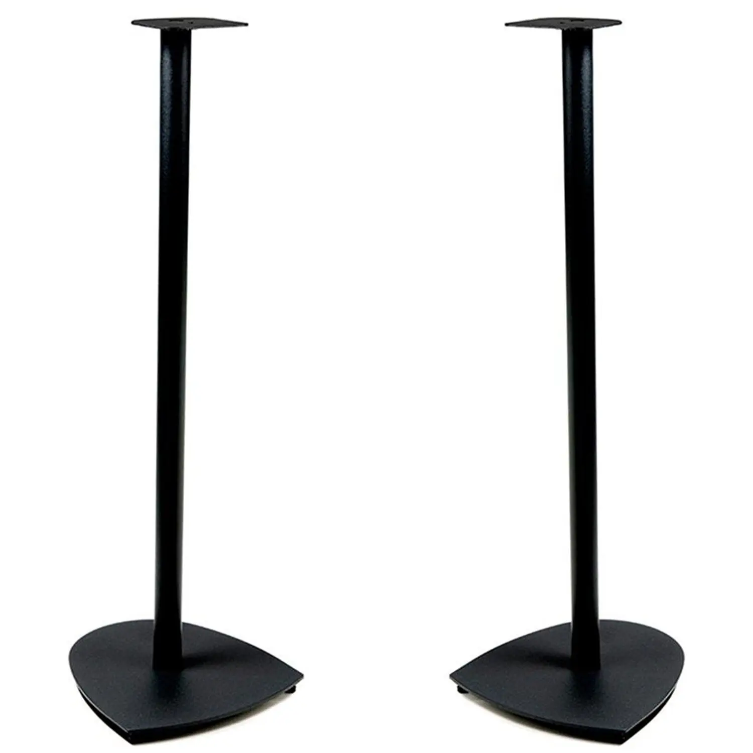 Definitive Technology ProStand 600/800 Sturdy Satellite Speaker Stands (Pair, Black) - All-Metal Surround Sound Speaker Stands with Cable Management for Clean Home Theater Audio Systems, Rubber Accessories, Sturdy Satelite Speaker Stands