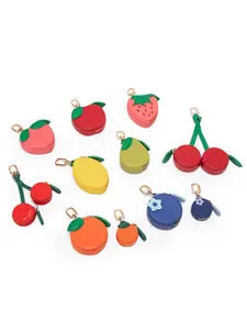Adorable Fruit Keychain, Trendy Cute Keychain, Fashionable Design, Perfect Gift, Christmas Favourite, Ideal for Daily Use and Travel, Keychain Kawaii, Keychain For Bags
