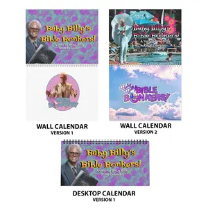 Baby Billy Calendar 2026 Funny TV Character Wall Calendar Collectible Gift for Fans Comedy Series Pop Culture Poster Style Home Decor