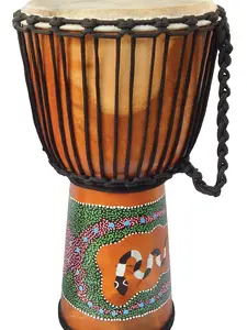 Terre Djembe Standard Paint,  16" tall 8" head, 20" tall 10" head, 24" tall 12" head, NK149