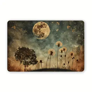 Rustic Vintage Dragonfly And Dandelion Metal Wall Art For Home Office And Cafe Decor