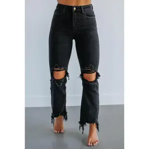 Vintage Black Crop Fit Vintage Black Crop Fit Jean Womenswear