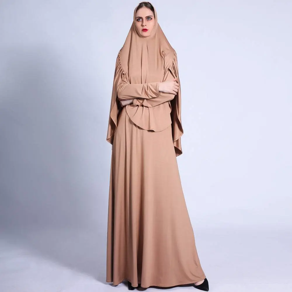 Pleated Turban Swing Dress Pleated Turban Swing Dress
